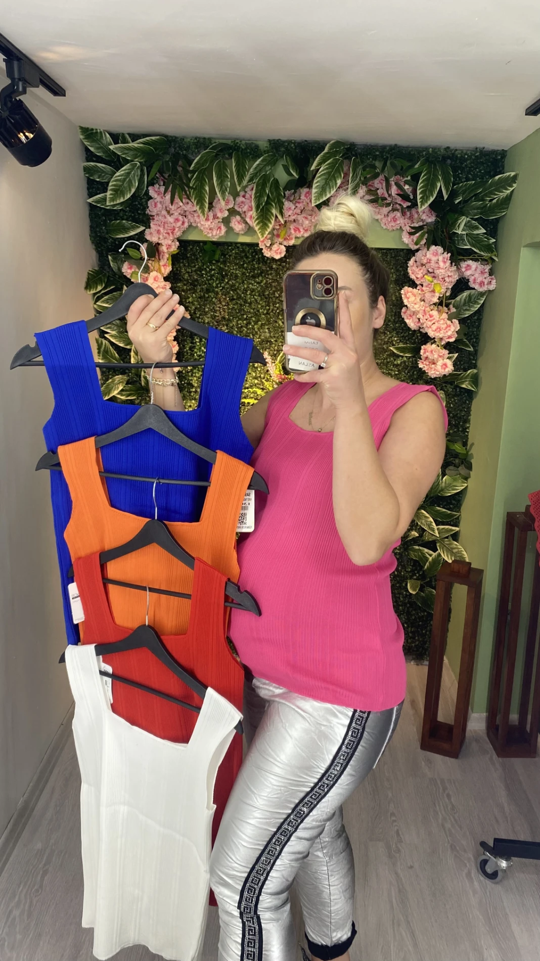 Kare Yaka Kolsuz Büyük Beden Triko