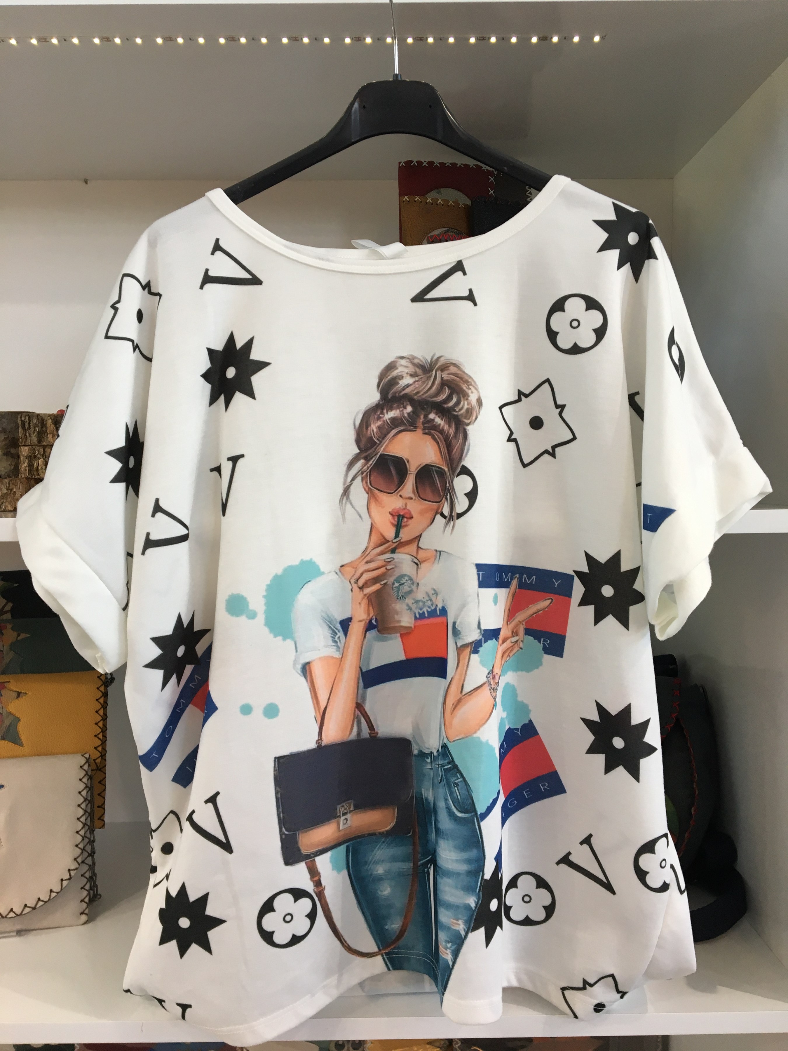 İtaly LV Kızlı Bluz