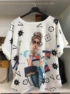 İtaly LV Kızlı Bluz