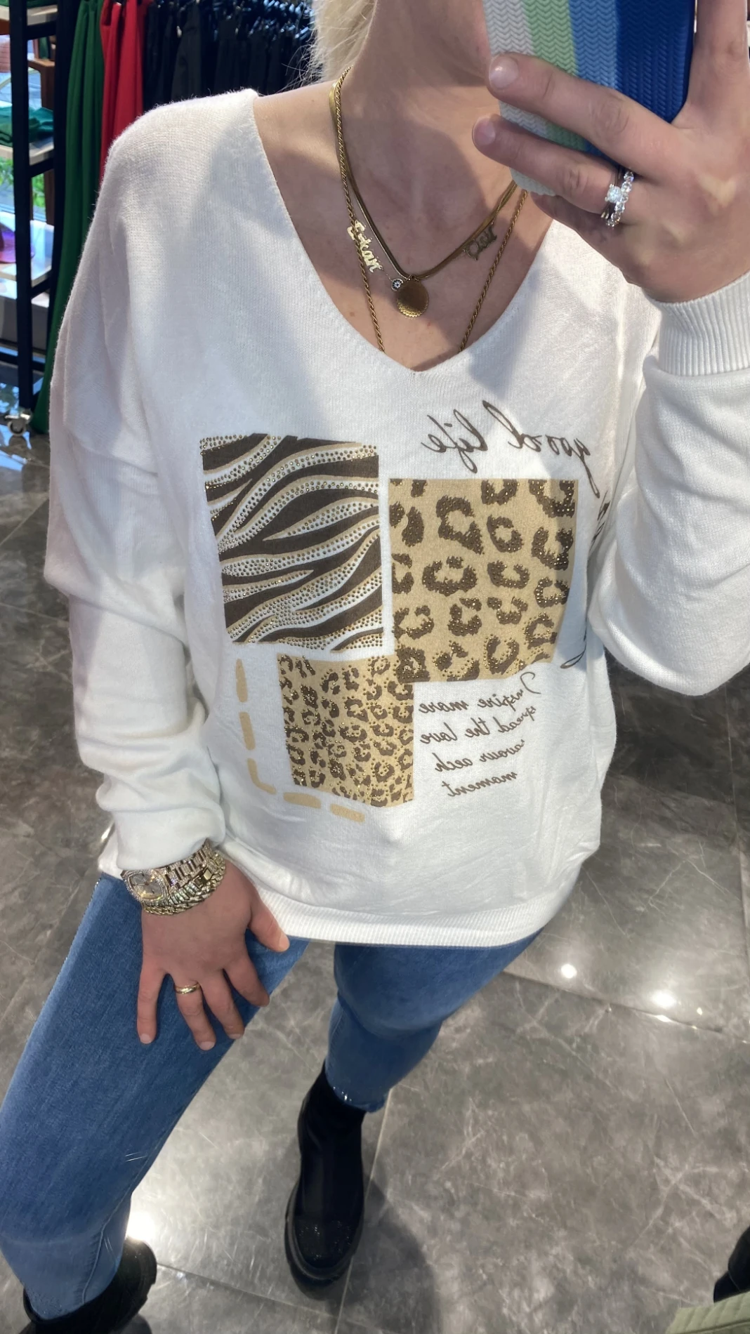 Leopar Zebra Leopar Desen Kazak