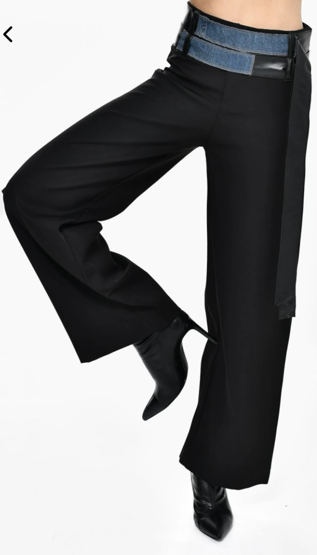Jean Detaylı Tasarım Pantalon