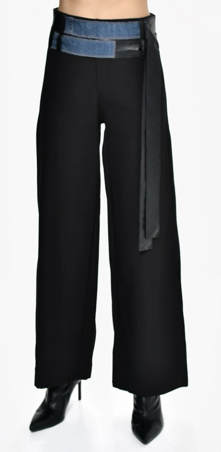 Jean Detaylı Tasarım Pantalon