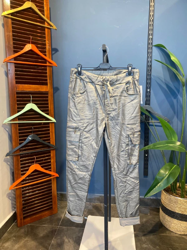 İtalyan Kargo Cepli Pant