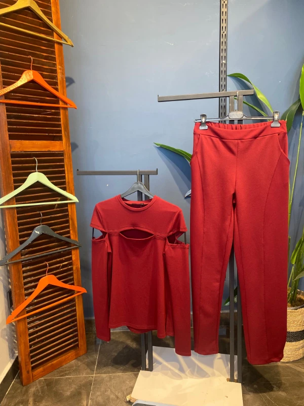 Nilmark Kol Ve Göğüs Detaylı Bluz 5534